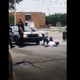 Charles James Lang Jr. lies on the ground after being tased by the unidentified deputy.
YouTube screenshot